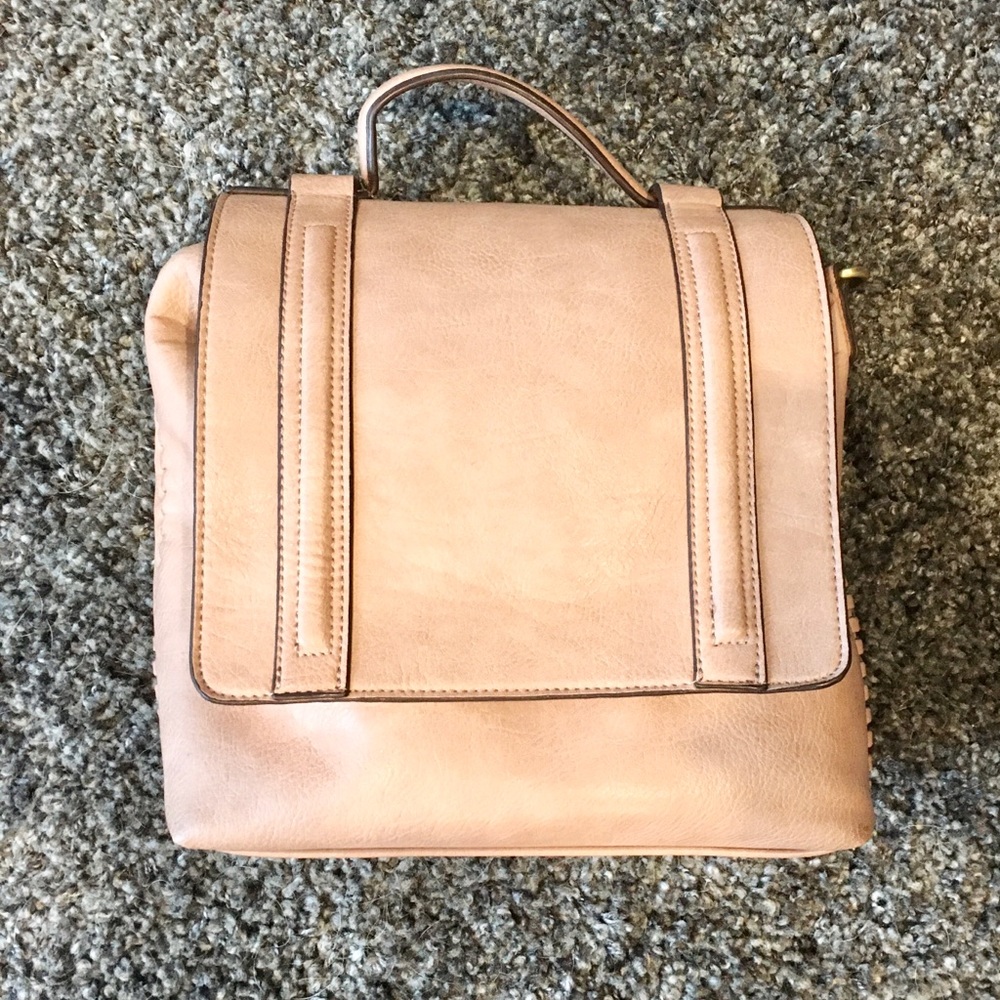 Antik Kraft Taupe backpack purse